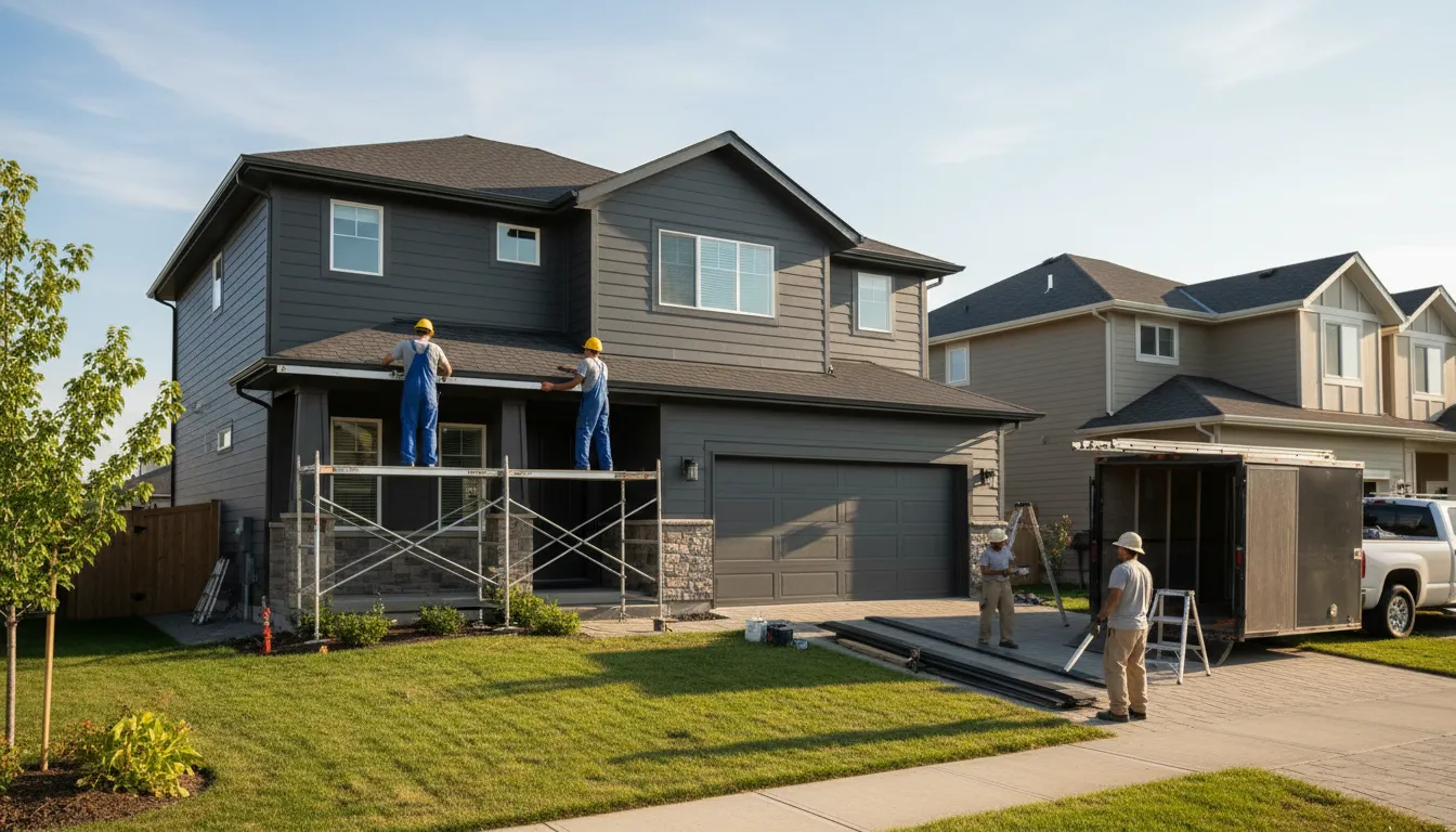 Siding in McCutchenville
